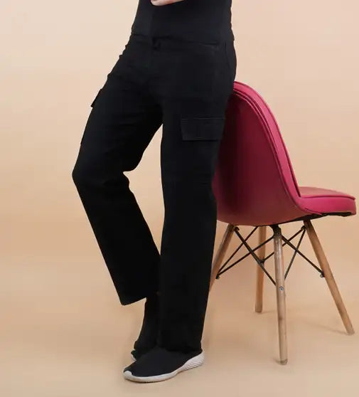 Men Denim Cargos