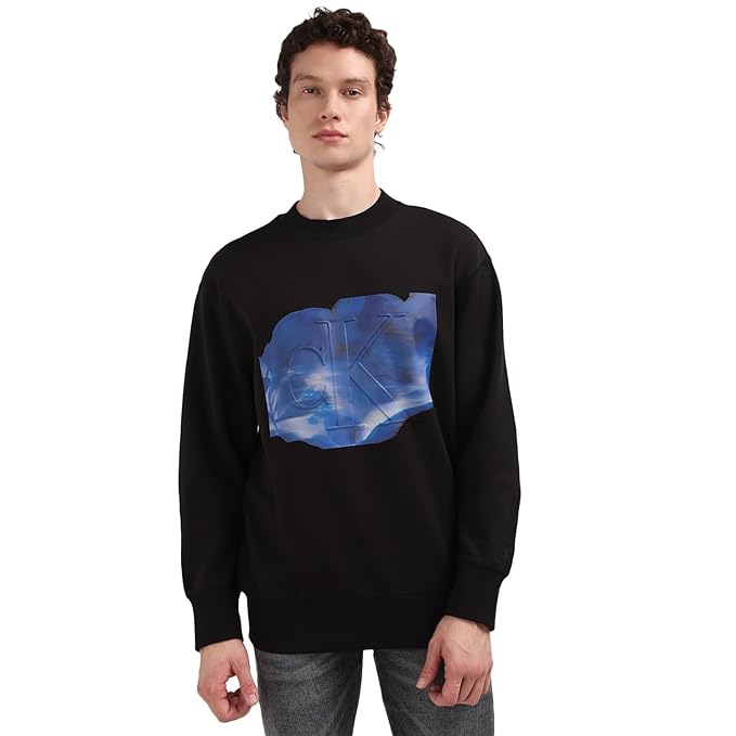 Calvin Klein Organic Cotton Round Neck Sweat Shirt