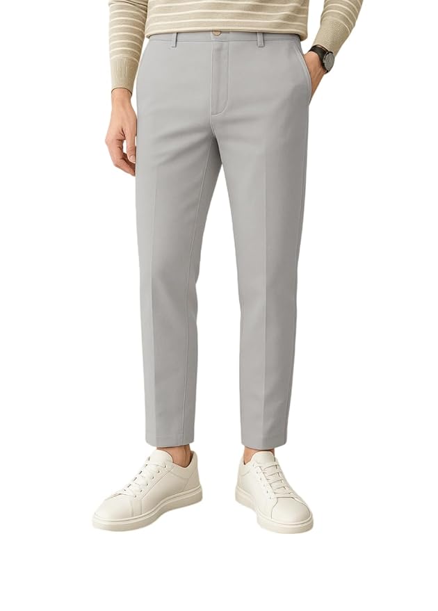KARGEENS Formal Trousers for Men || Formal Pants for Men || Trousers for Men Formal Stretchable Slim Fit