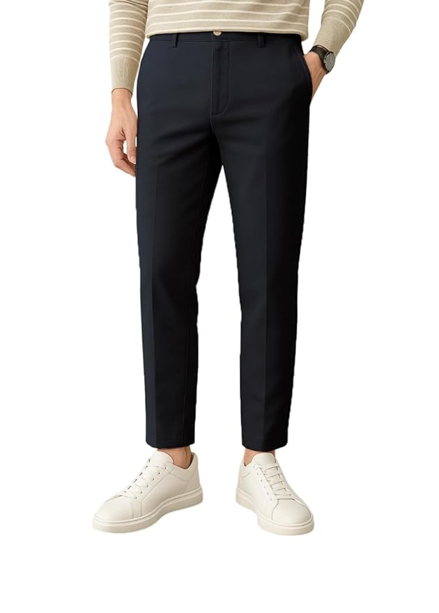 KARGEENS Formal Trousers for Men || Formal Pants for Men || Trousers for Men Formal Stretchable Slim Fit