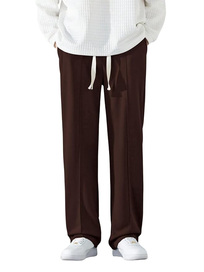 GRECIILOOKS Men's Lycra Cargo Track Pants – Loose Fit Joggers for Men | Korean Style Travel & Lounge Wear with Pockets