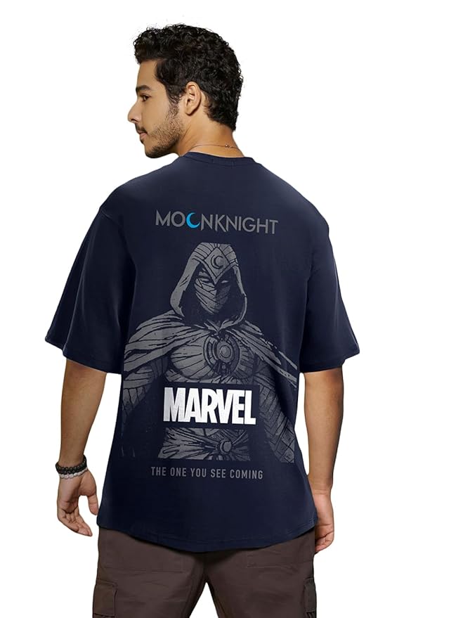 Bewakoof Men's Cotton Oversized Fit T-Shirt