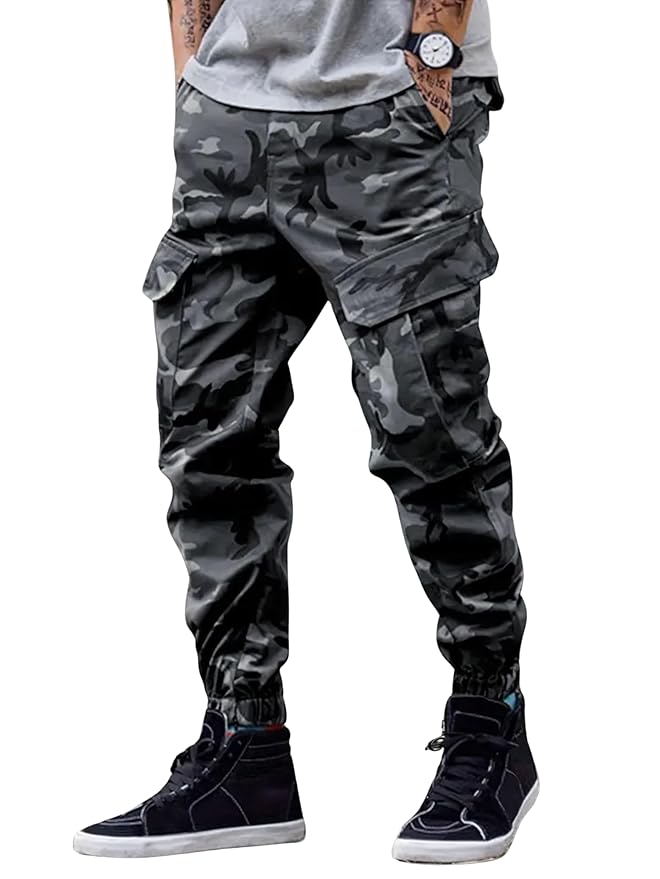 Lymio Men's Regular Fit Low Rise Cargo || Cotton Cargo Pants