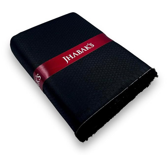 JHABAK'S Luxuria Giza Cotton Unstitched Shirt Fabric for Men – Soft Cotton Material for Tailoring & Casual Wear – Fit Outfits