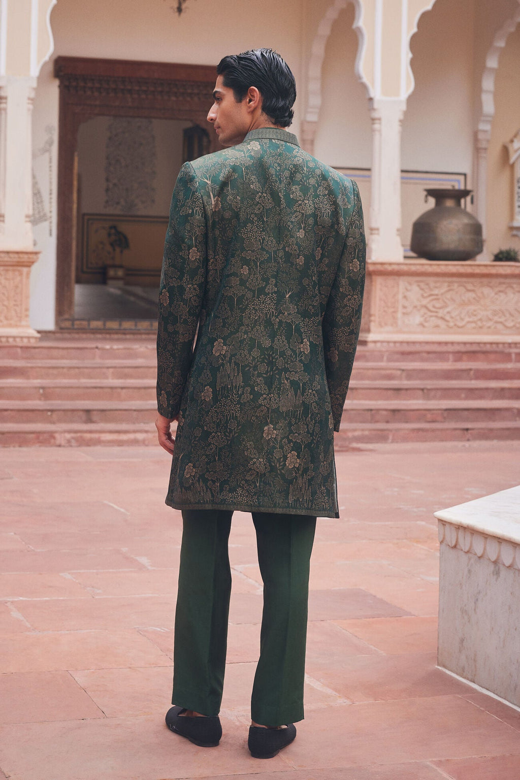Anita Dongre Anshul Sherwani - Green