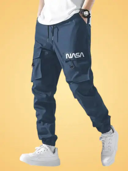Men Lycra Cargos