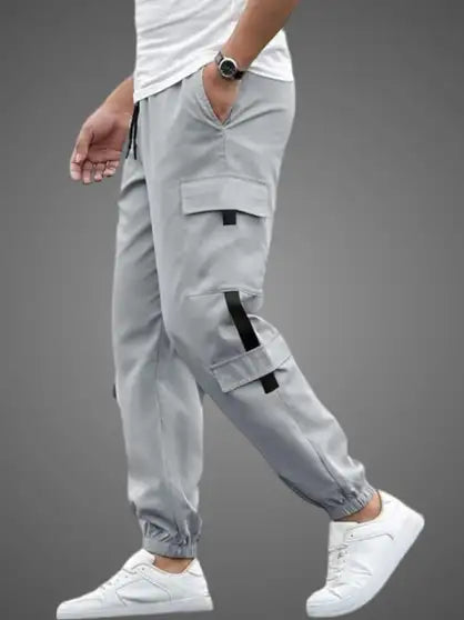 Men Lycra Cargos
