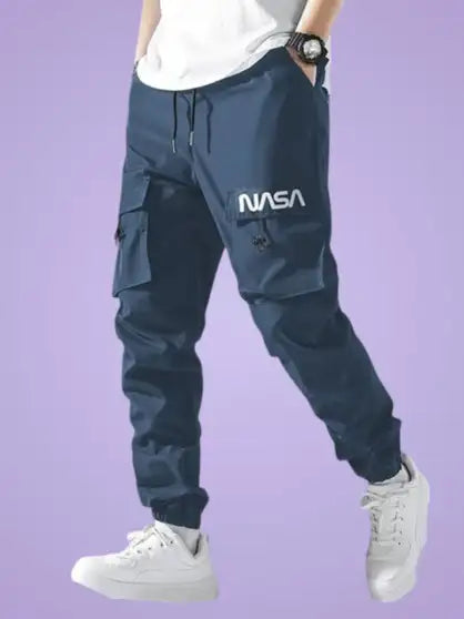 Men Lycra Cargos