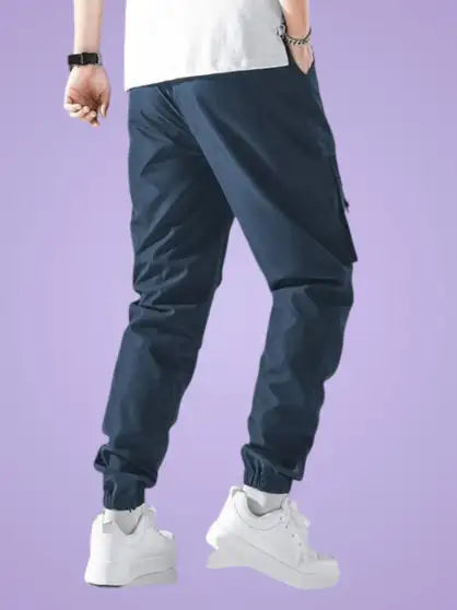 Men Lycra Cargos